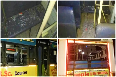 Country-made bomb explodes in RTC bus in Vizag, Andhra police begin investigation