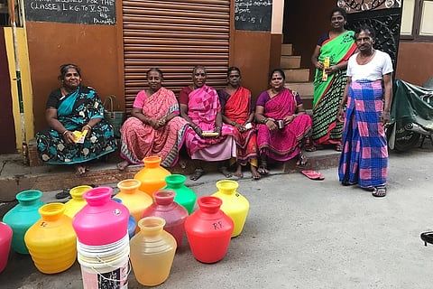 In water-short Chennai Central, absence of Karunanidhi, Jayalalithaa loom large  