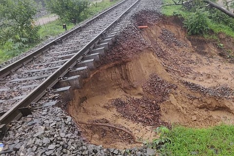  Heavy rains in Karnataka; Full list of trains and routes affected