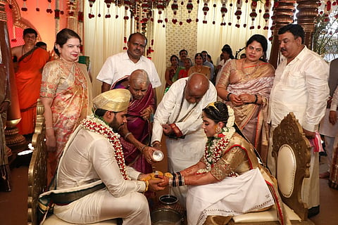 Actor Nikhil Kumaraswamy to marry Revathi at farmhouse in Karnataka’s Bidadi