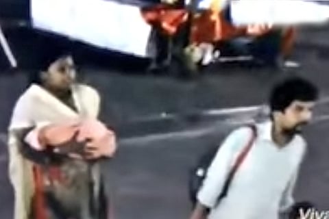 Caught on cam: Parents abandon newborn on church premises in Kerala