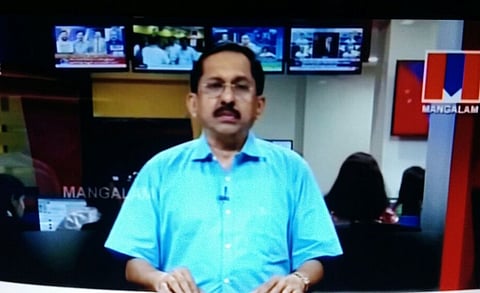 FIR registered against 9 Mangalam TV journalists after CEO admits Saseendran was set-up