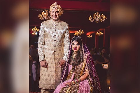 Photos: Sania Mirza’s sister Anam marries Azharuddin’s son Asad