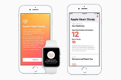 Apple launches app to study and identify irregular heart rhythms