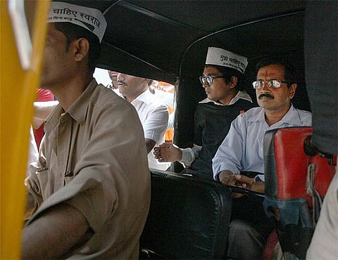  ​Bengaluru's autodrivers become political fodder, Kejriwal bats for them