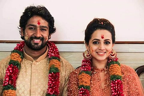 Wedding date for actor Bhavana and producer Naveen fixed