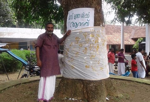Kerala's tree doctor: Meet Binu who is determined to save 'sick' trees and bring them to life