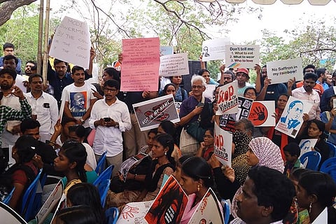 Chennai Breaks the Silence: Citizens protest against lynching, in solidarity with ‘Not in My Name’