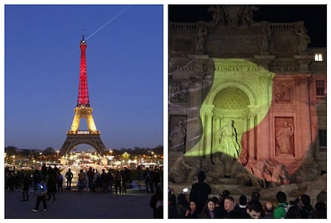 Photos: This is how the world showed solidarity to Brussels attacks
