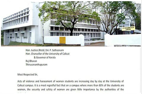 'We are living in fear', Calicut university girl students write to CJ on harassment in campus 