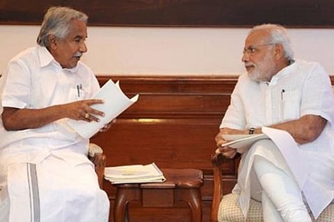 Rajnath Singh says SNDP cancelled Chandy’s invite, Congress demands PM should not attend event
