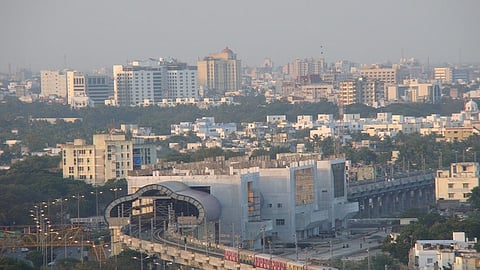 Chennai skyline