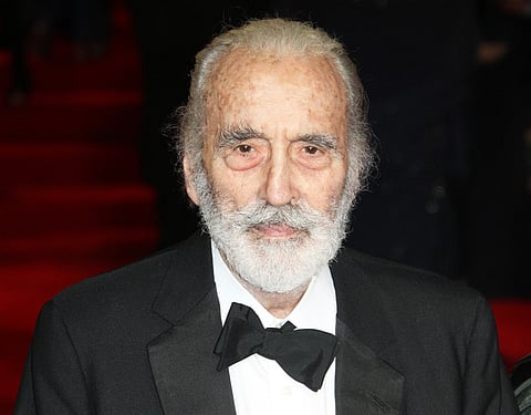 Goodbye Christopher Lee, the aristocrat of Satanic darkness
