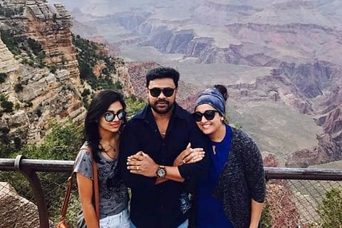  55 days after he was arrested, wife Kavya, daughter Meenakshi visit Dileep in jail