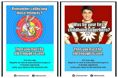 Check out the superb posters TN election commission is putting out to encourage voters