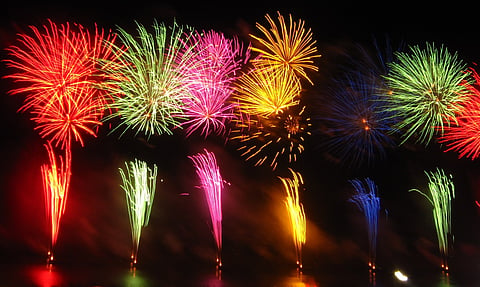 Video: Watch what happens when you fly a drone camera into firework explosions