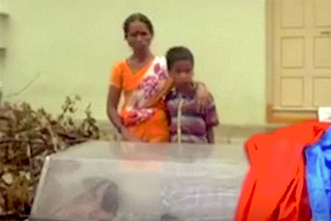 The night humanity died: Hyd house owner makes woman stay out on street with son’s dead body