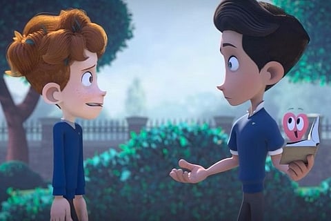 This animated love story between two boys will leave you melting