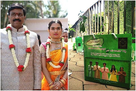 Man who left Ballari barren, Janardhana Reddy ironically gifts saplings to wedding guests 