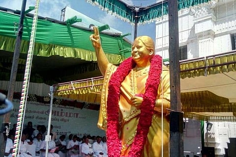 ‘Whose statue is it’: Twitter erupts into laughter over AIADMK’s statue of Jaya