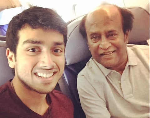 Not just mere mortals, even star kids drool over Rajinikanth
