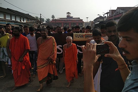 Yuva Brigade ‘cleans’ Udupi, Dalits say brazen attempt to ‘cleanse’ place after their march