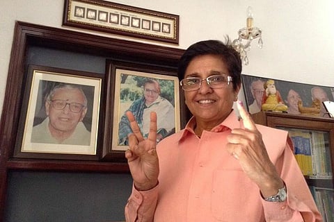 Lt Guv of Puducherry Kiran Bedi teaches a lesson or two to lazy bureaucrats