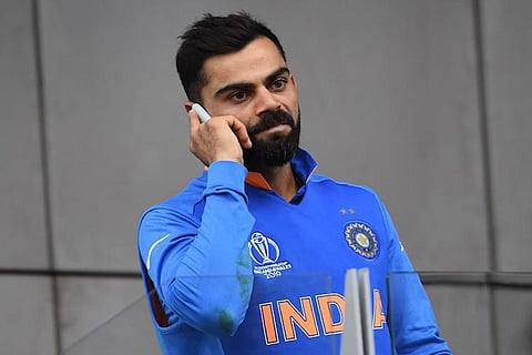 Kohli argues with umpire during match against Afghanistan
