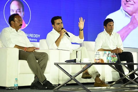 KTR takes a dig at urban voters’ indifference to elections, statistics prove him right