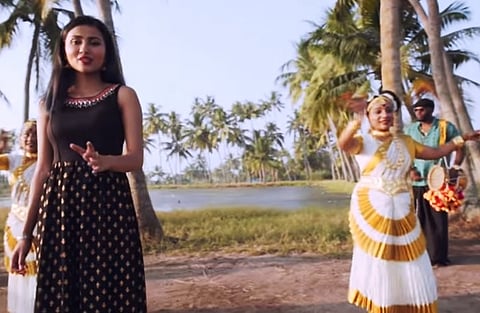 Kerala’s much loved “Kuttanadan Punchayile’ gets a fusion twist, and it’s simply splendid