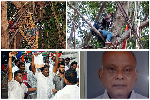 Onlooker dies during Kerala Law Academy protests in ensuing chaos 