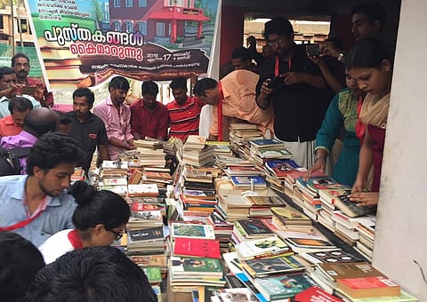 Suspected right-wing vandals burnt Kerala library, people donate books with a vengeance