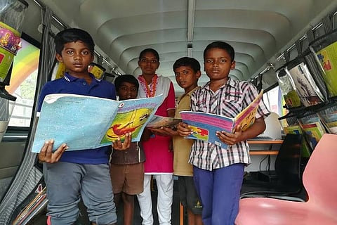 Books on wheels: How mobile libraries are helping underprivileged kids in Chennai