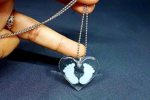 From pendants to earrings, a Chennai woman is turning breast milk into beautiful jewellery 