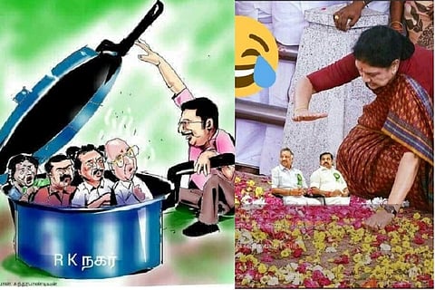 BJP lost to NOTA: Meme army has field day over RK Nagar results