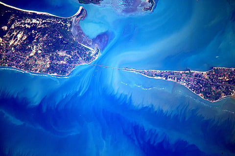 NASA astronaut posts stunning pictures of south India from space