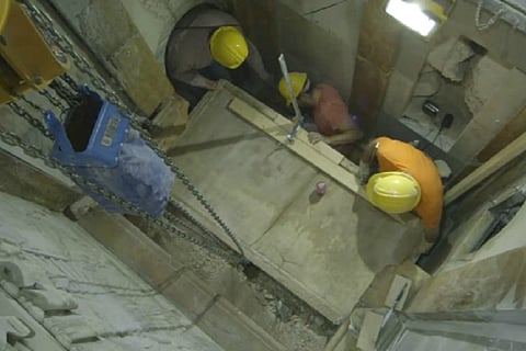 Jesus Christ's burial shelf in Jerusalem uncovered for the first time in centuries 