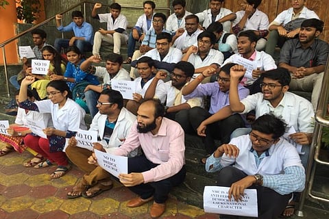 Healthcare services hit in Telangana as junior doctors protest NMC Bill