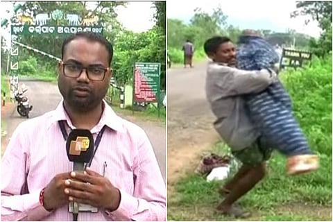 Odisha shocker: Reporter didn't just film husband carrying wife's body, helped him too
