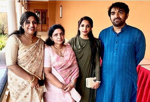 Oommen Chandyś family
