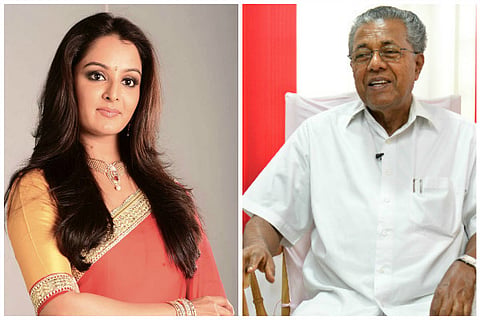 Manju warrier has a message for Pinarayi Vijayan