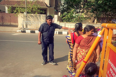 After criticism, police cover at Poes Garden scaled down, private guards in