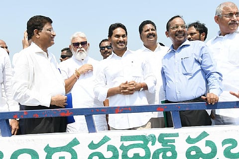 cm jagan at polavaram 
