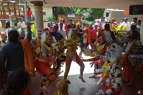 All-girl tiger dance troupe to take to Udupi’s streets on Janmashtami
