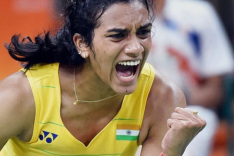 Sindhu makes the Sun set in China