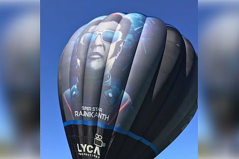 Mega plans for Rajini’s '2.0' promotion: 100-feet tall hot air balloon to be flown