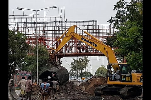Digging of roads for pipelines to increase traffic woes for Hyderabad commuters