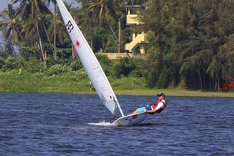 In pictures: Navy officers from across the world clash in sailing contest in Kerala