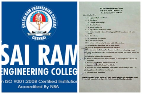 After circular with regressive rules for girl-students goes viral, TN college denies issuing it