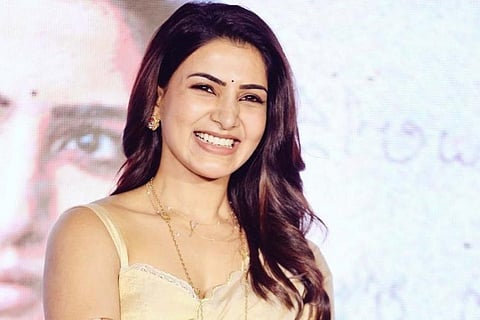 Actor Samantha celebrates completion of 11 years in the film industry.